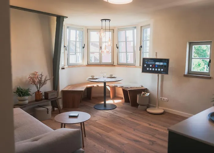 Uebernachten Im Wahrzeichen I Brueckenhaus Apartment Bad Kreuznach